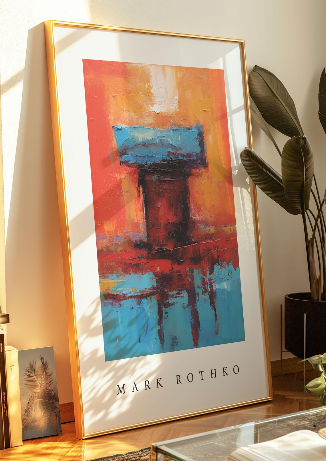 Mark Rothko Abstract Poster, Modern Living Room Decor - Image 3