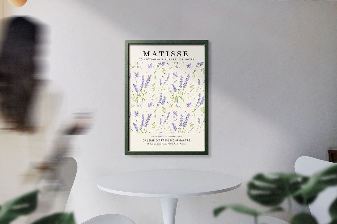 Matisse Flower Market Poster Art Print - Image 3