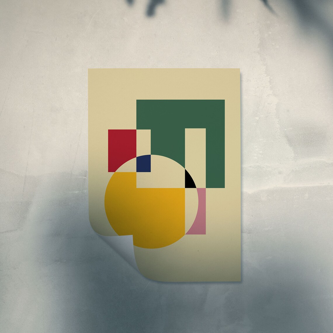 Bauhaus Vintage Museum Poster, Geometric Art Print - Image 2