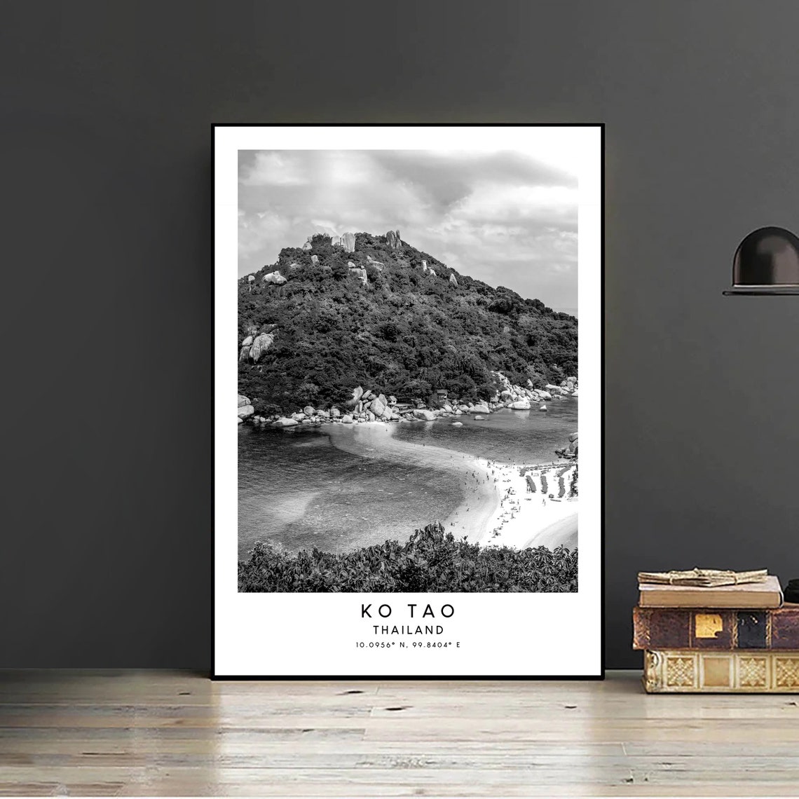 Ko Tao Island Minimalist Travel Poster, Thailand - Image 2