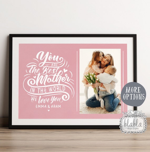 Mothers Day Gift Personalised Mothers Day Poster Mothers Day Gifts Mothers Day Print Mummy Photo Collage