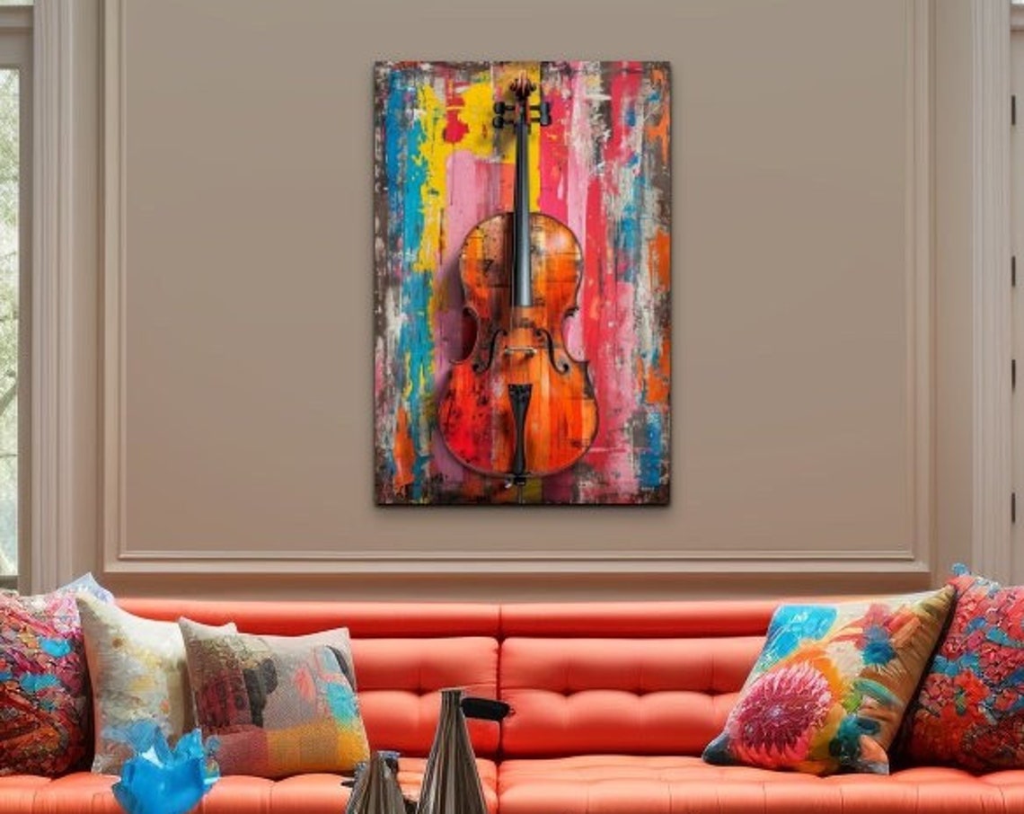 Pop Art Cello Poster