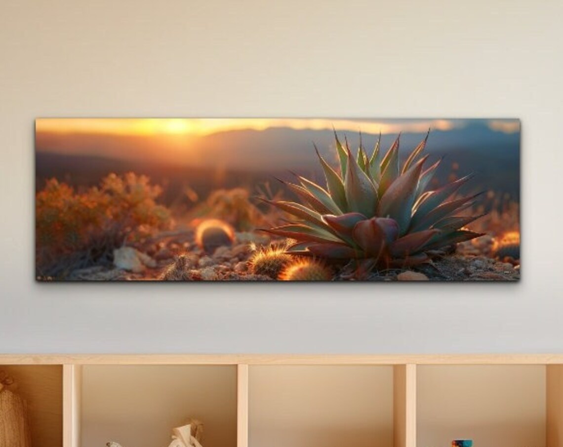 Agave Cactus, Southwest Style Desert Landscape