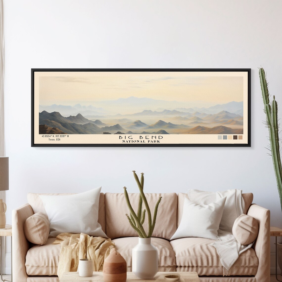 Big Bend National Park, Texas Minimalist Travel Poster - Image 5