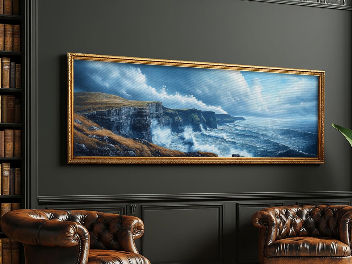 Cliffs Of Moher Poster Print, Ireland Landscape - Image 2