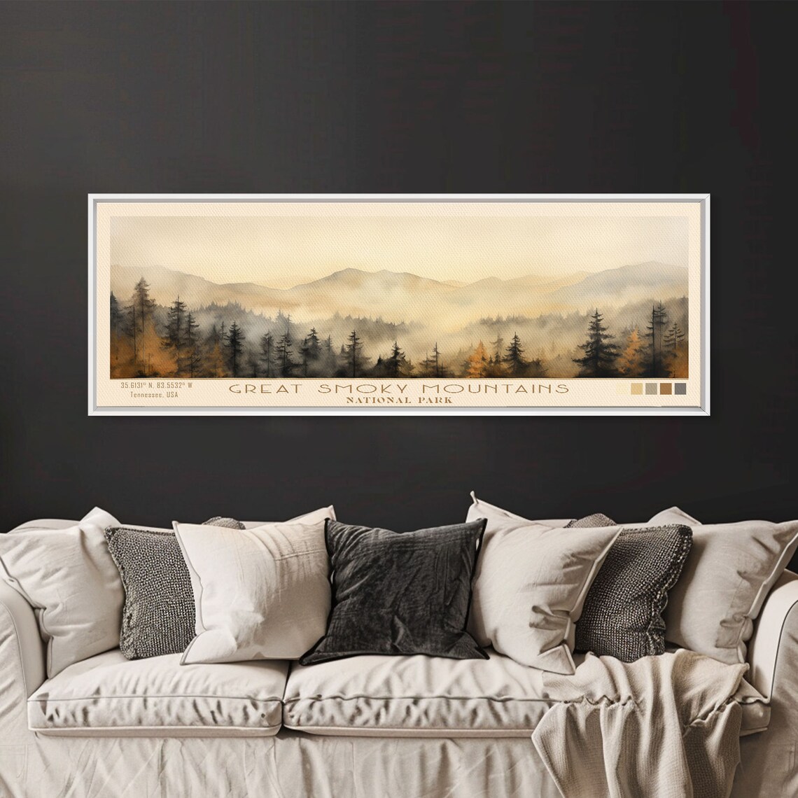 Great Smoky Mountains National Park Panoramic Poster - Image 5