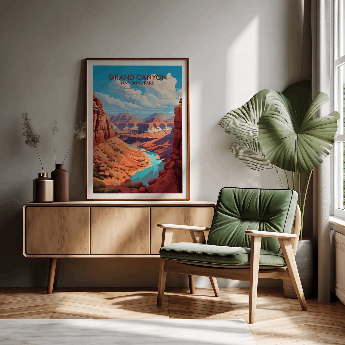 Grand Canyon National Park Travel Poster, United States - Image 3