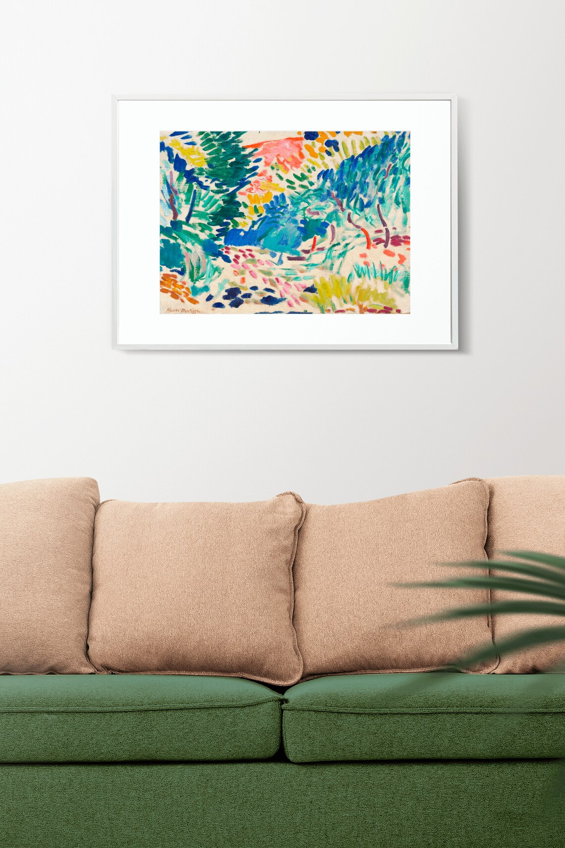 Henri Matisse Landscape at Collioure Fauvist Color Art Poster - Image 2