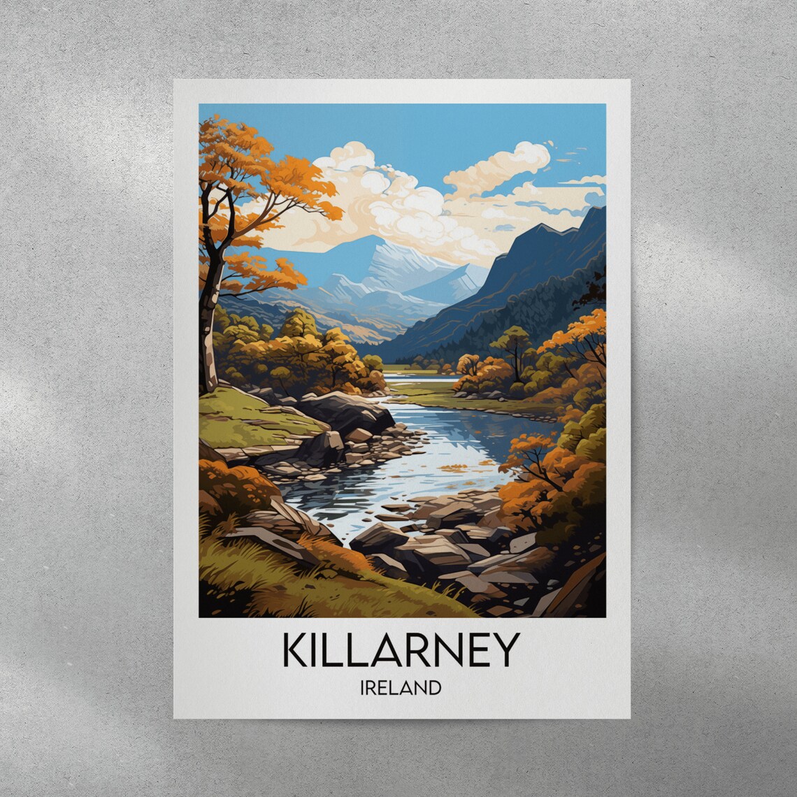 Killarney Travel Poster, Ireland Travel Art Print - Image 4