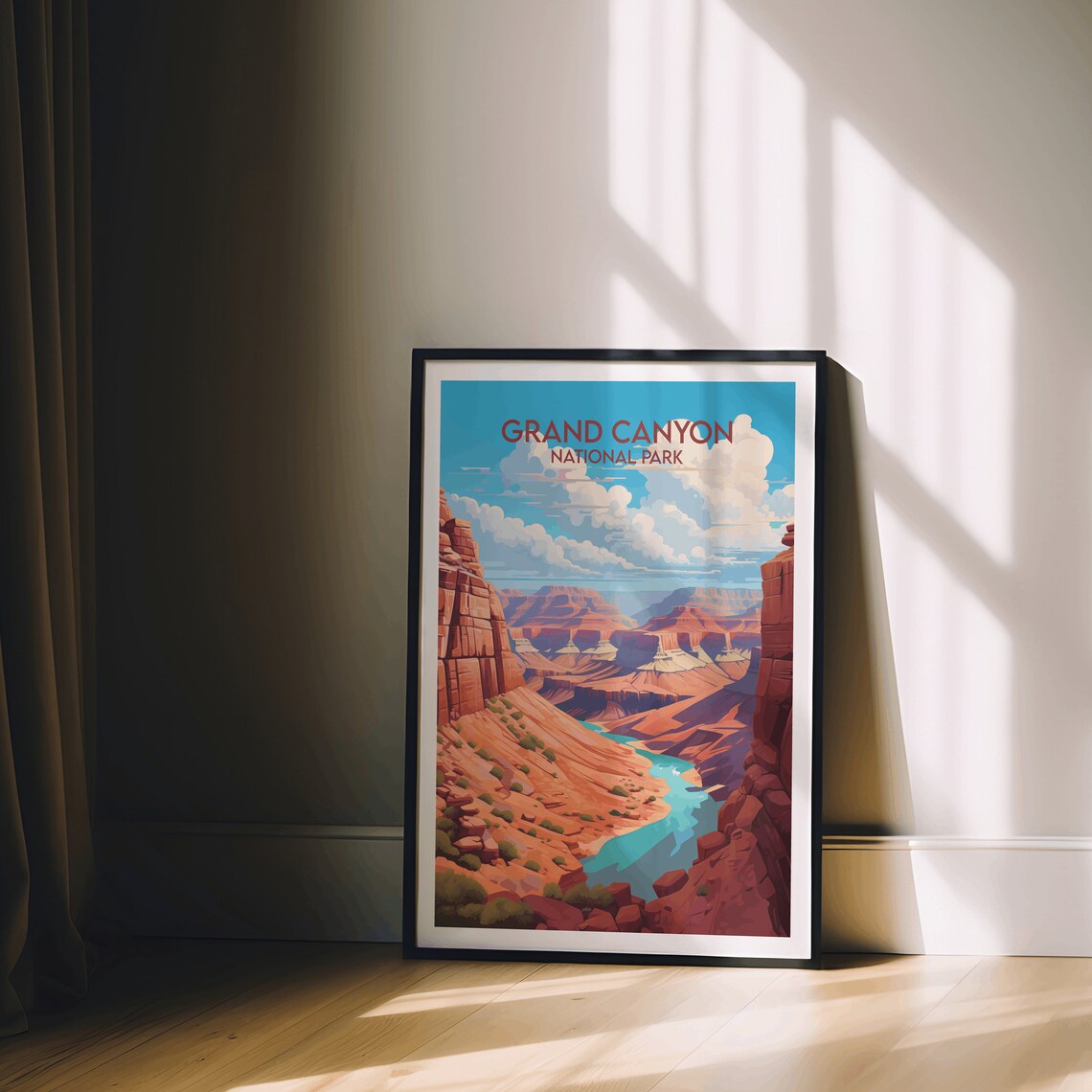 Grand Canyon National Park Travel Poster, United States - Image 2
