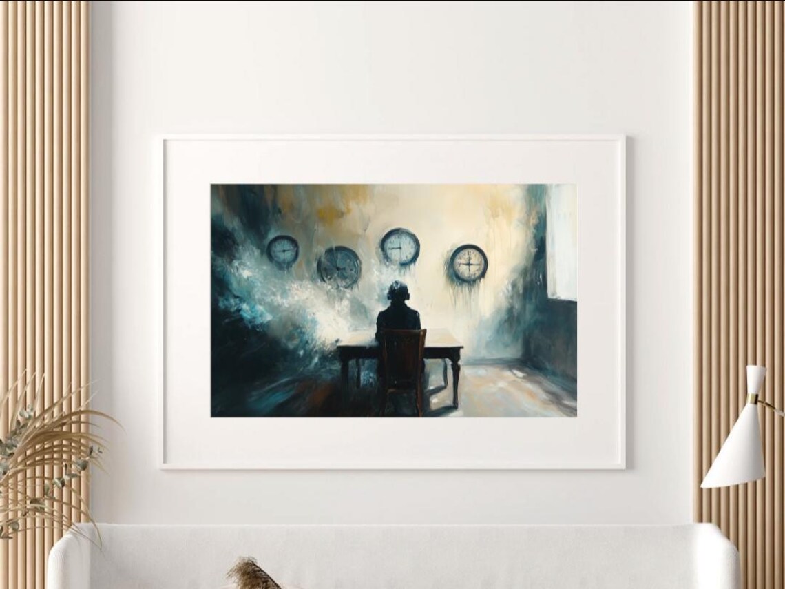 The Waiting Room, Surreal Conceptual Art - Image 2