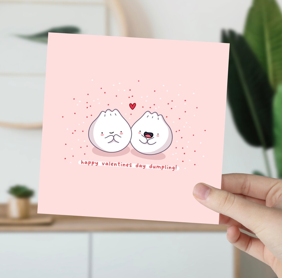 Dim Sum Pun Card, Punny Valentine Kawaii - Image 5