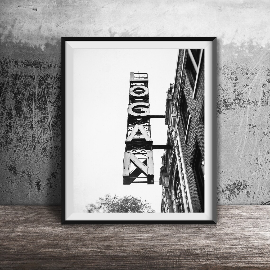 The Logan Theatre, Logan Square Chicago Art Print - Image 2