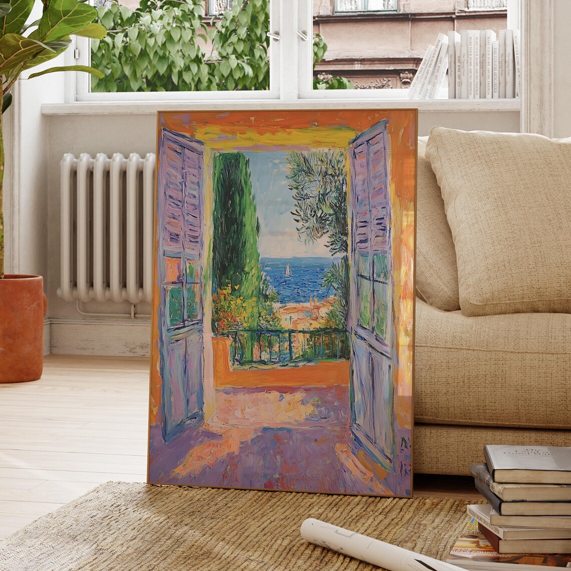 Open Window Henri Matisse Art Print, Fauvism
