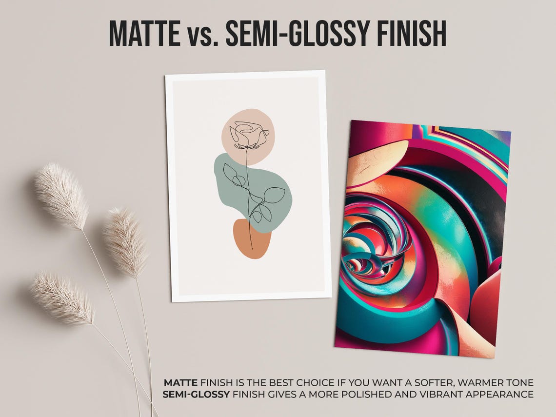 Custom Poster Print Unframed Matte Or Semi Glossy Finish Print Your Own Poster Poster Printing Service - Image 3