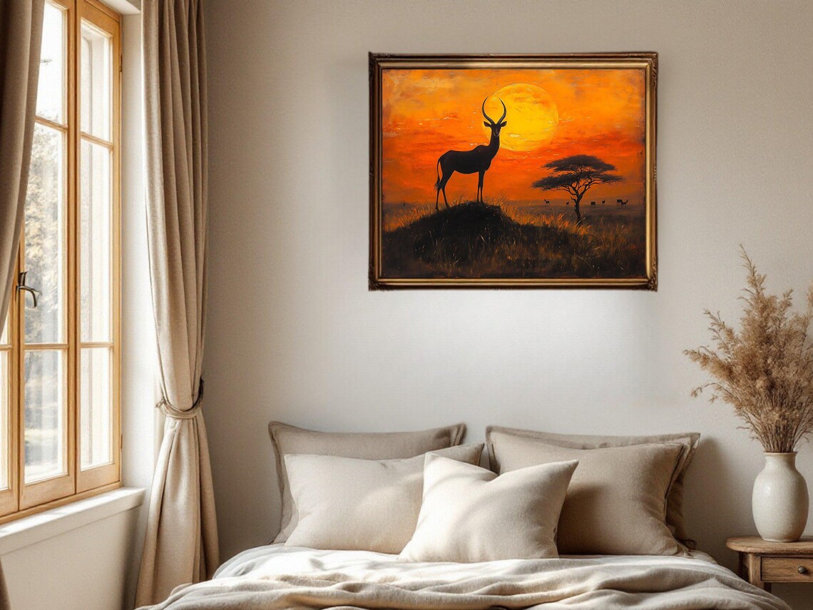African Wildlife - Contemporary Travel Poster - Image 2