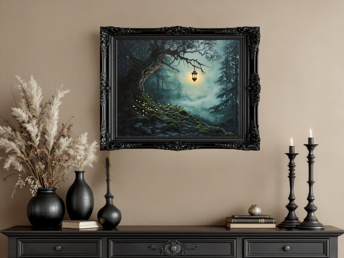 Enchanted Forest - Contemporary Travel Poster - Image 2
