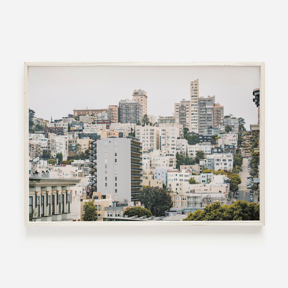 San Francisco City Travel Poster, Bay Area