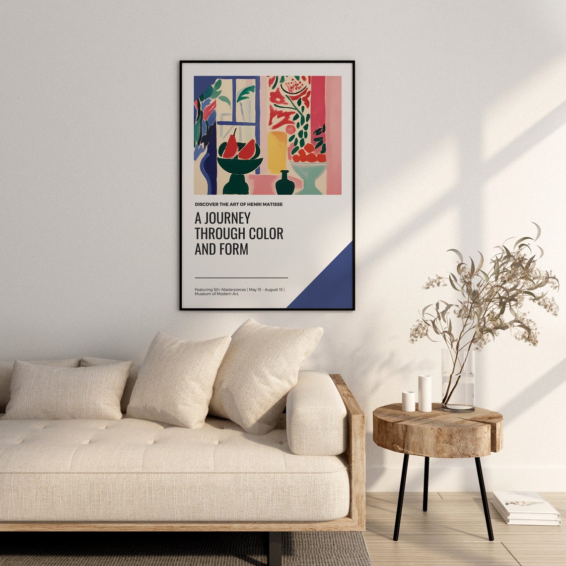 Henri Matisse Window Still Life Pears Journey Color Form Poster - Image 2