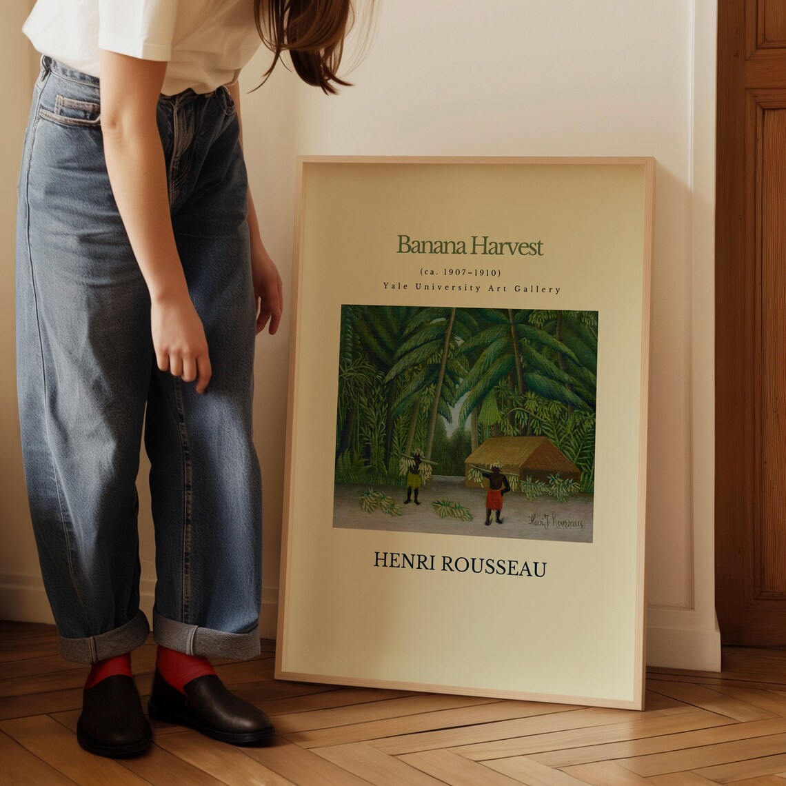 Henri Rousseau Poster Scene In Bagneux On The Outskirts Of Paris Realism Art Antique Decor Home Decoration Garden Poster - Image 4