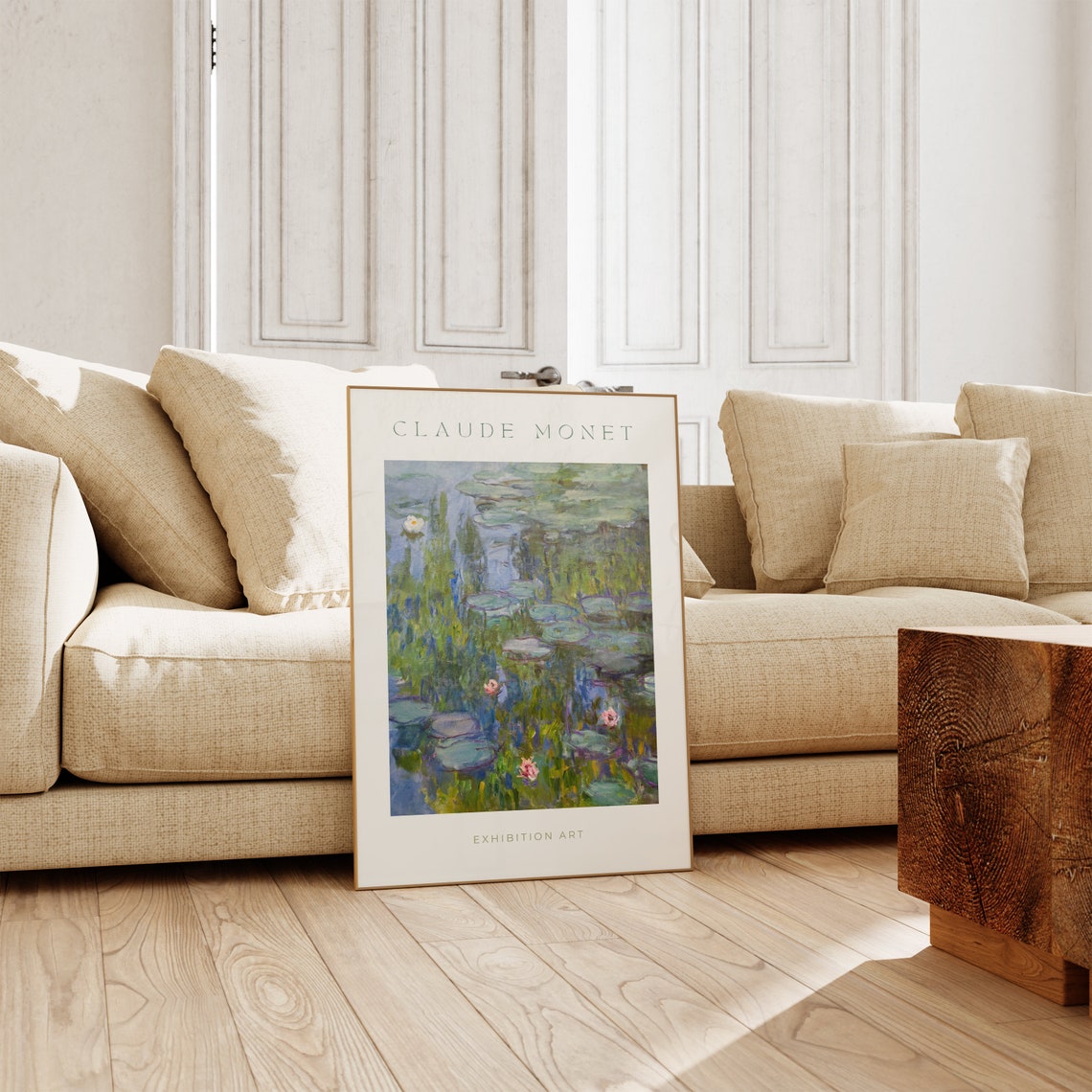 Claude Monet Water Lilies Pond Exhibition Art Classic Poster - Image 5