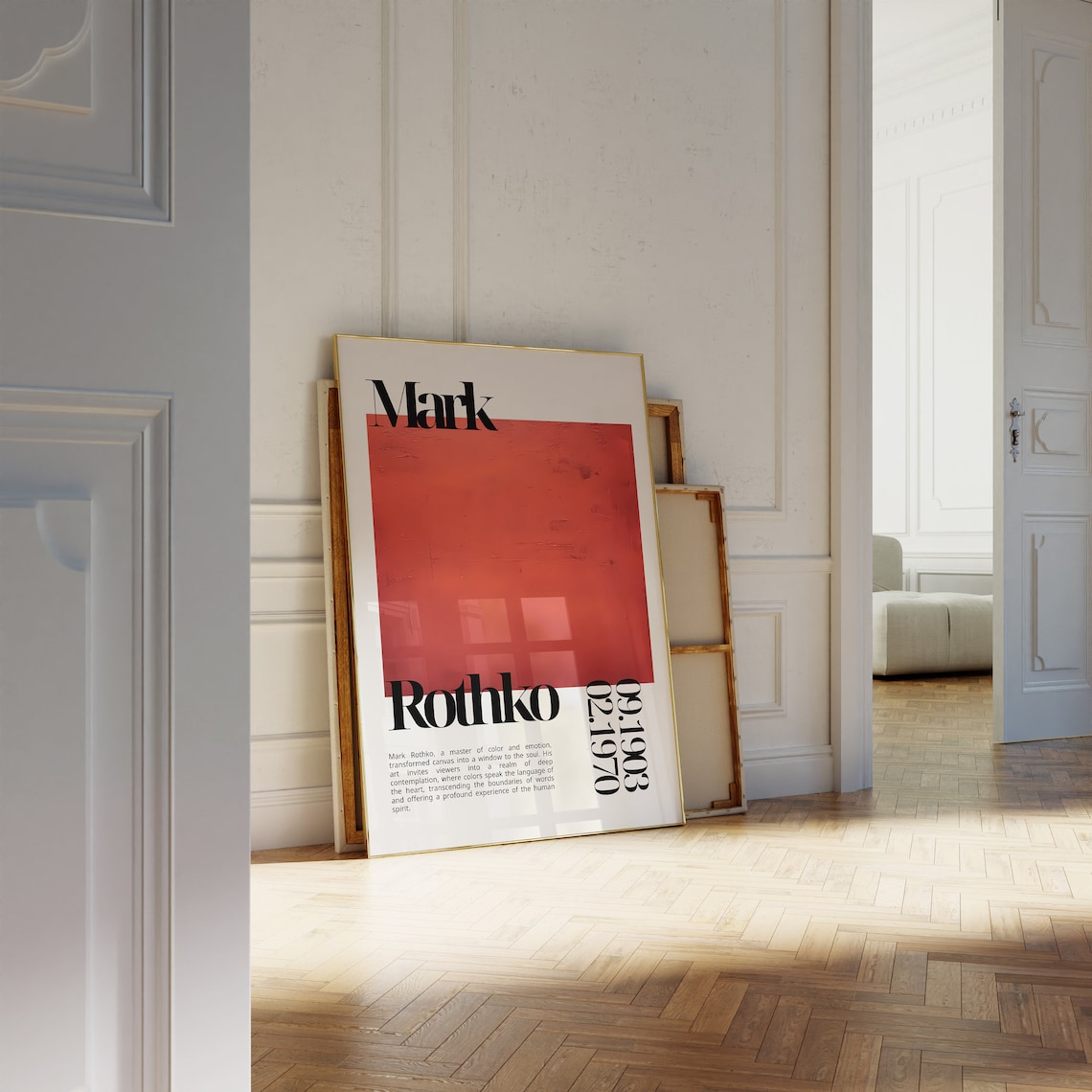 Mark Rothko Birthday Gift Idea Art Print - Image 3
