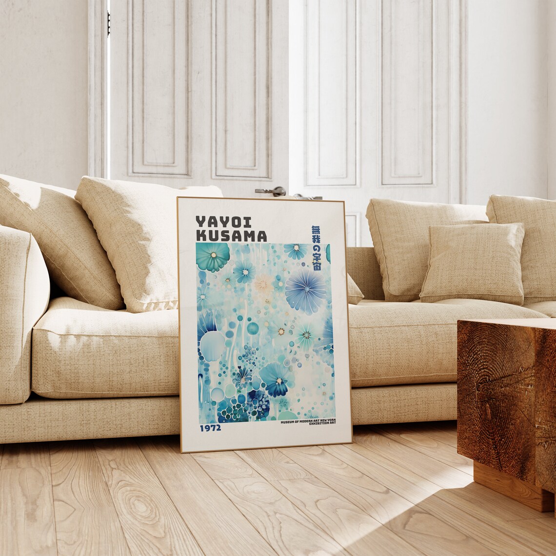 Yayoi Kusama Abstract Japanese Wall Art Poster - Image 4