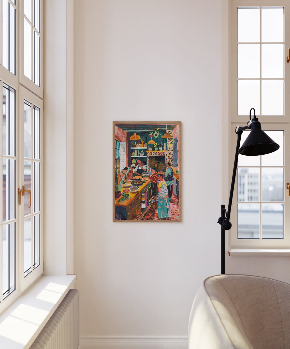 Matisse-Inspired Retro Art Print, Gallery Wall - Image 4