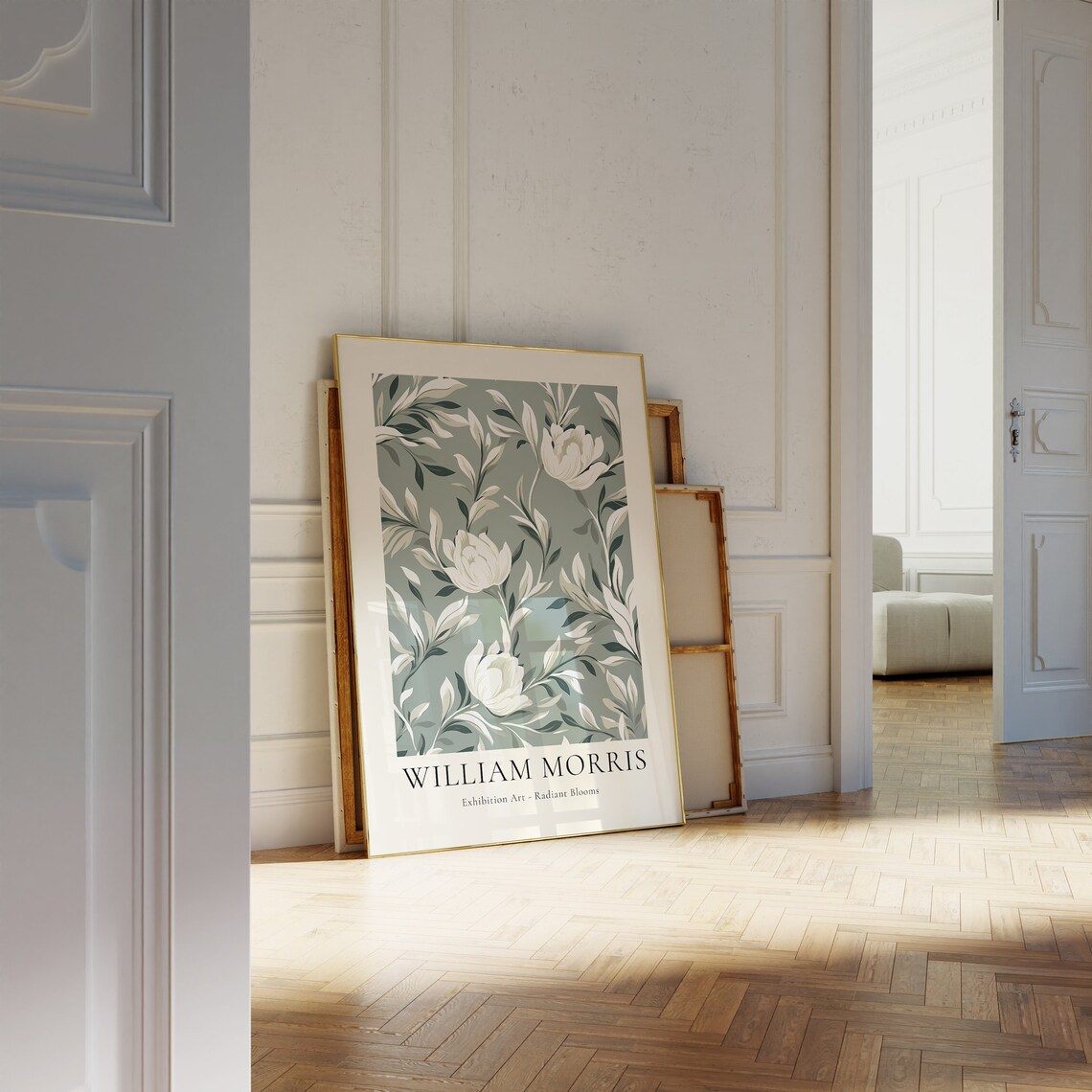 William Morris Mid Century Modern Wall Art Print - Image 4