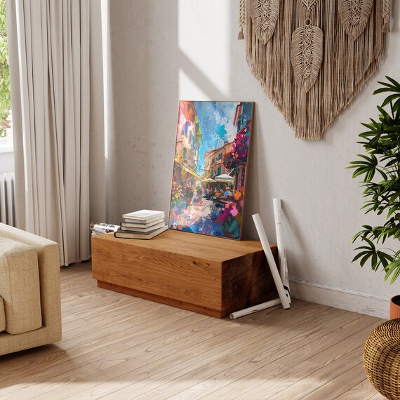 Henri Matisse Inspired Print With Frame Colorful Matisse Poster Matisse Art Print Living Room Retro Wall Art Exhibition Gallery Wall