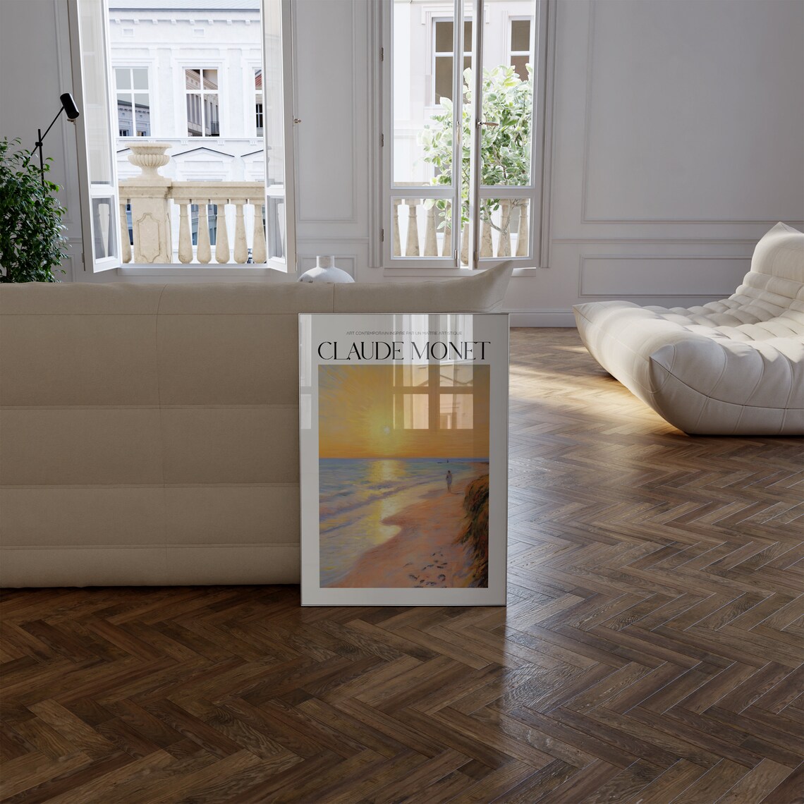 Claude Monet Aesthetic Room Decor Art Print - Image 3