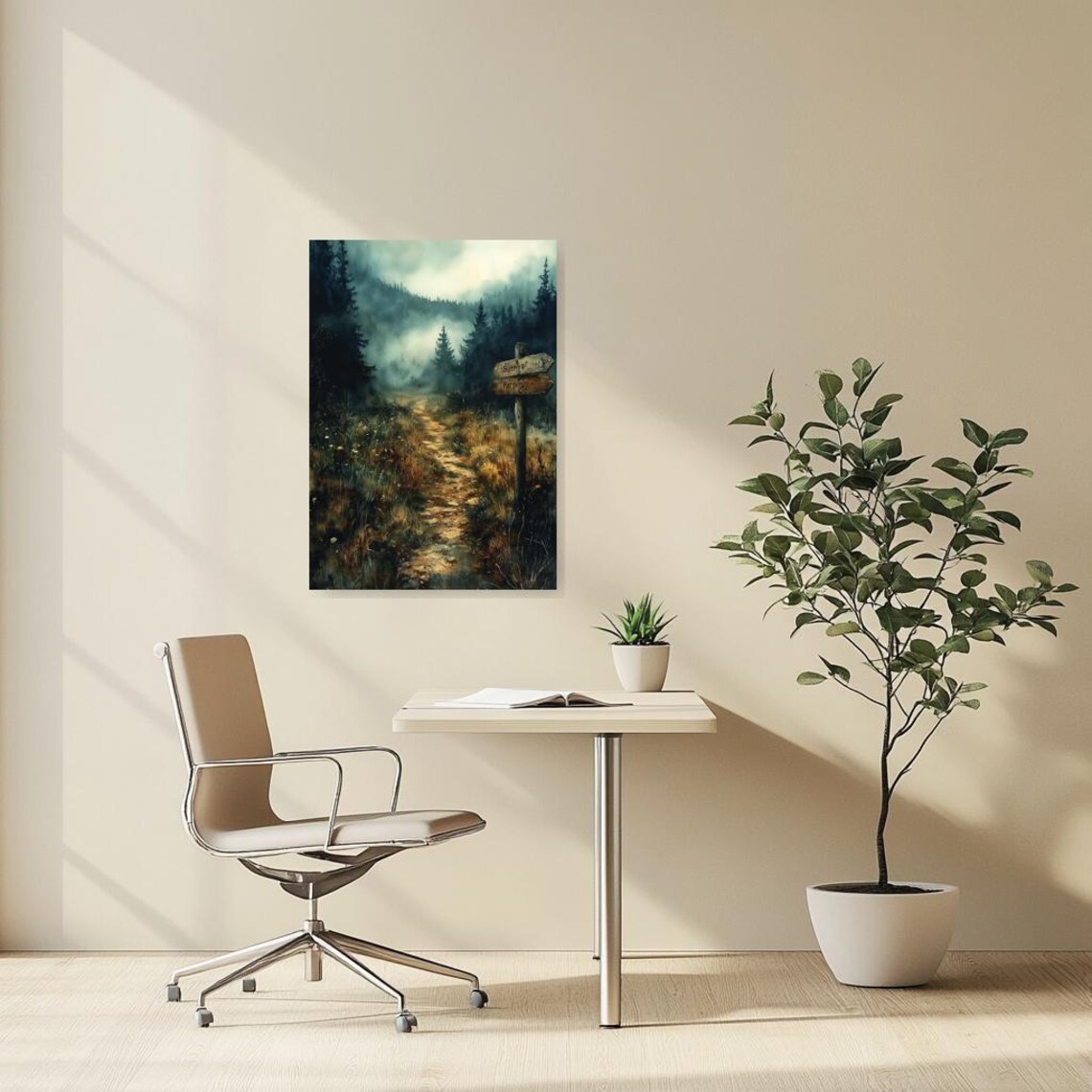 Forest Adventure Landscape, C D Friedrich Inspired - Image 3