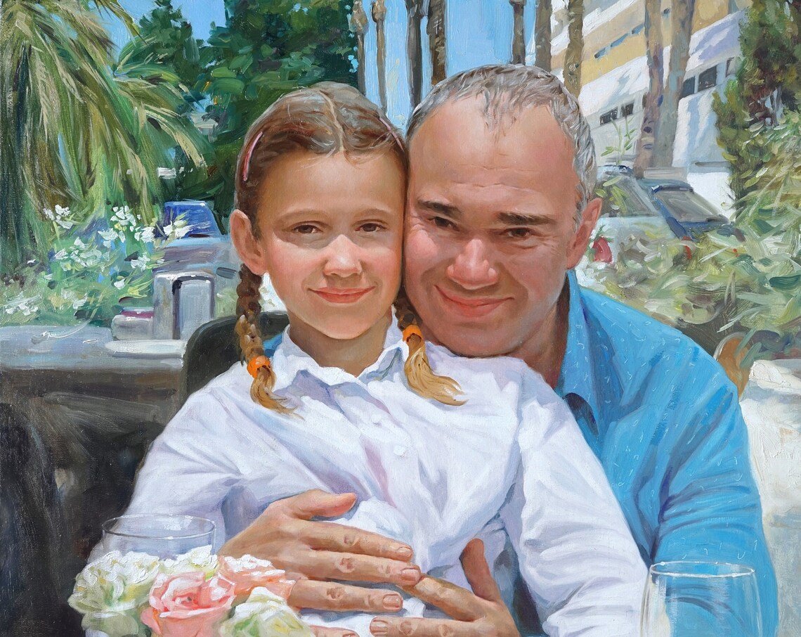 Custom Portrait From Photo, Oil Portrait Painting - Image 3