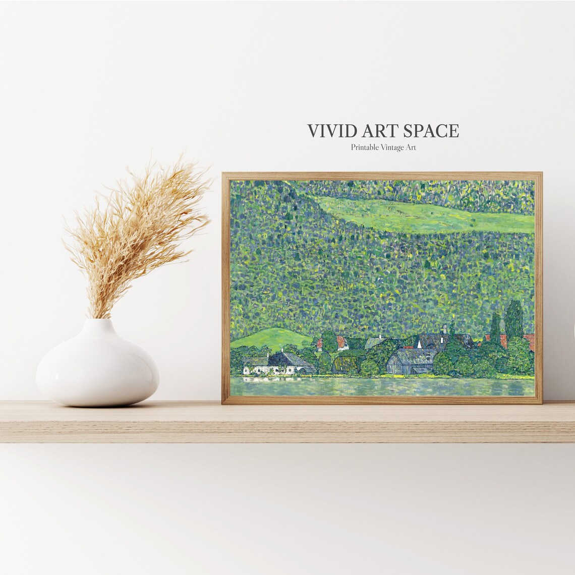 Gustav Klimt Litzlberg Am Attersee Art Print - Image 2