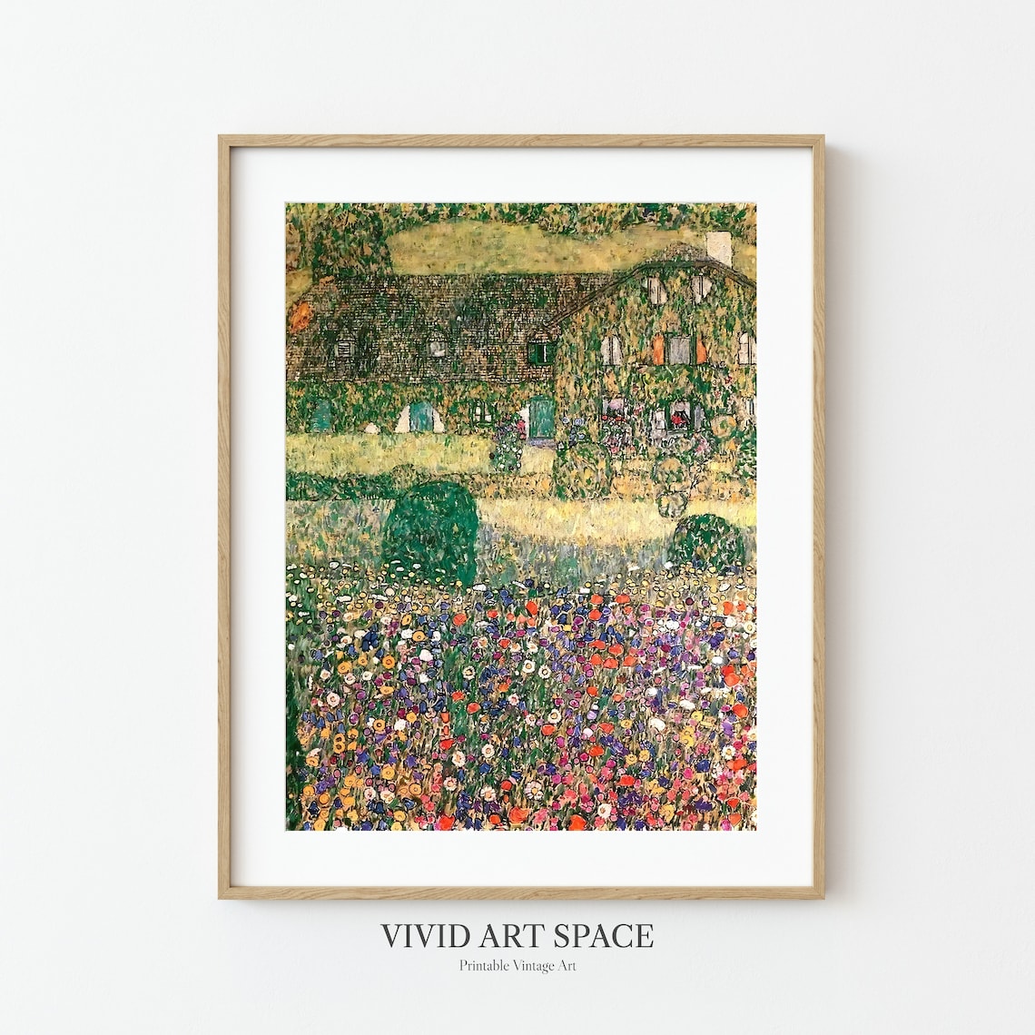 Gustav Klimt A Foresters House In Weissenbach I Art Print - Image 2