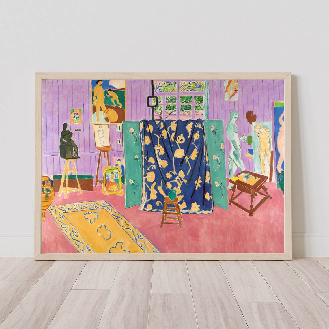 Henri Matisse Pink Studio Fauvism Art Print - Image 2
