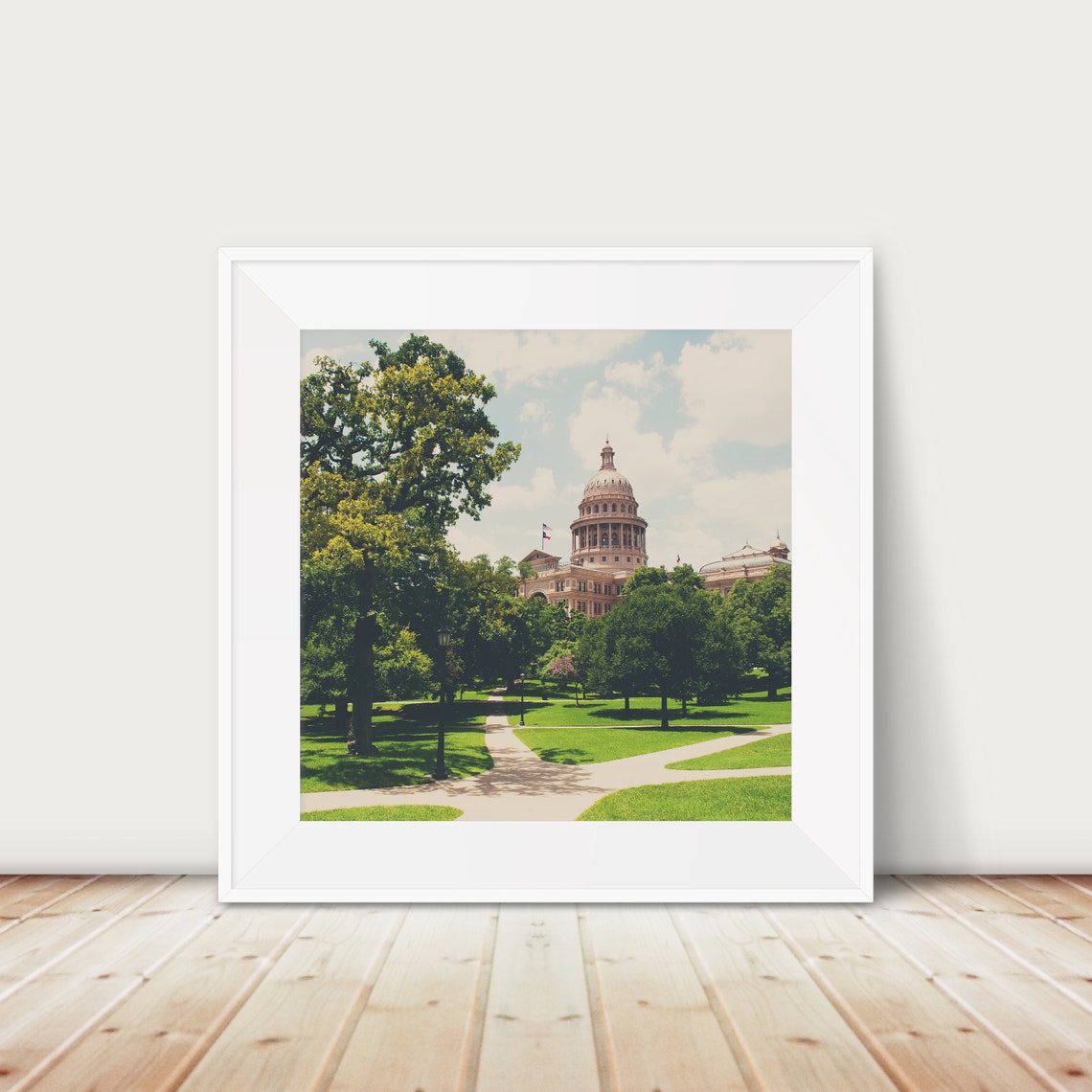 Texas State Capitol Austin Historic Landmark Travel Photo Poster