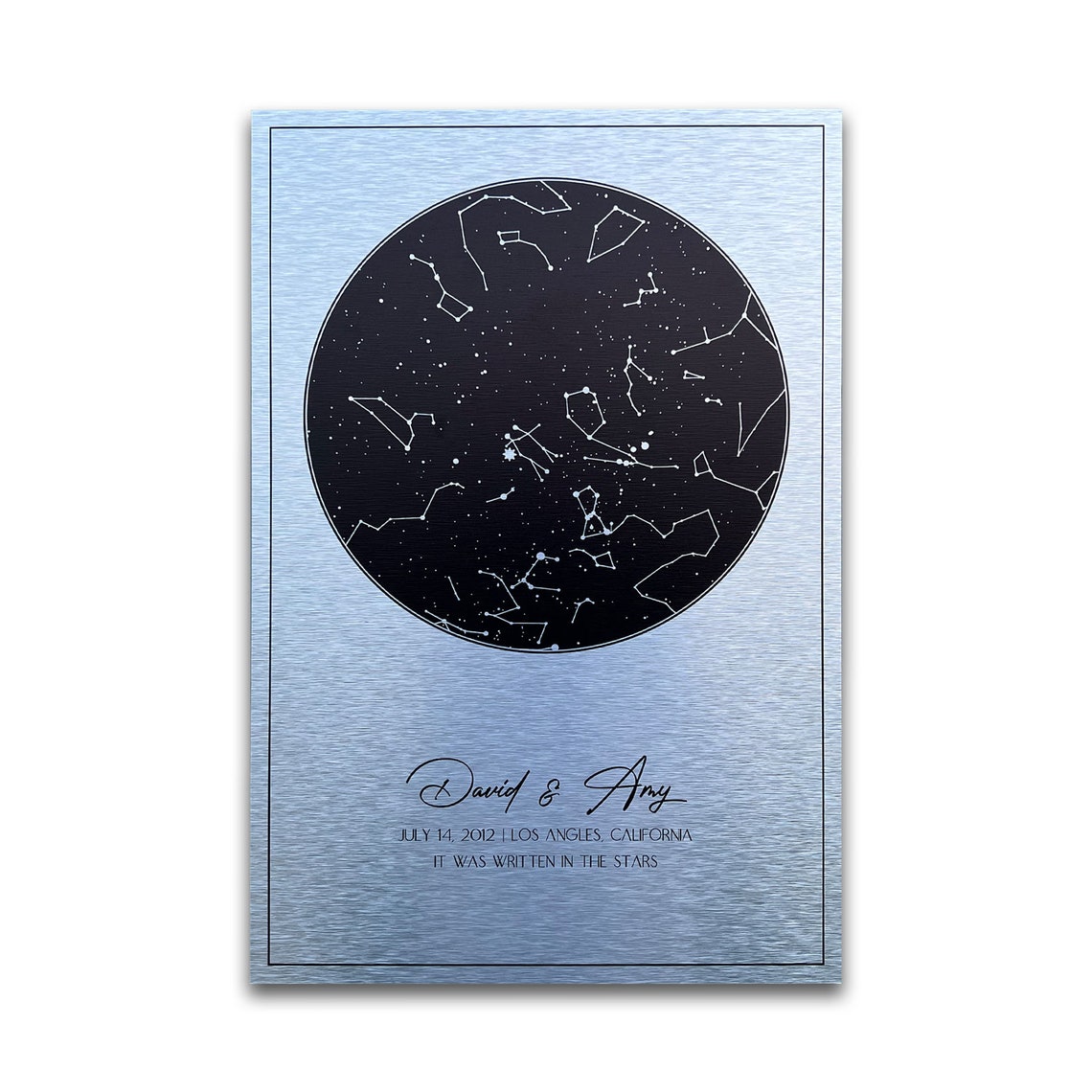 The Night We Met Star Map Couple Anniversary Night Sky Gift Poster - Image 3