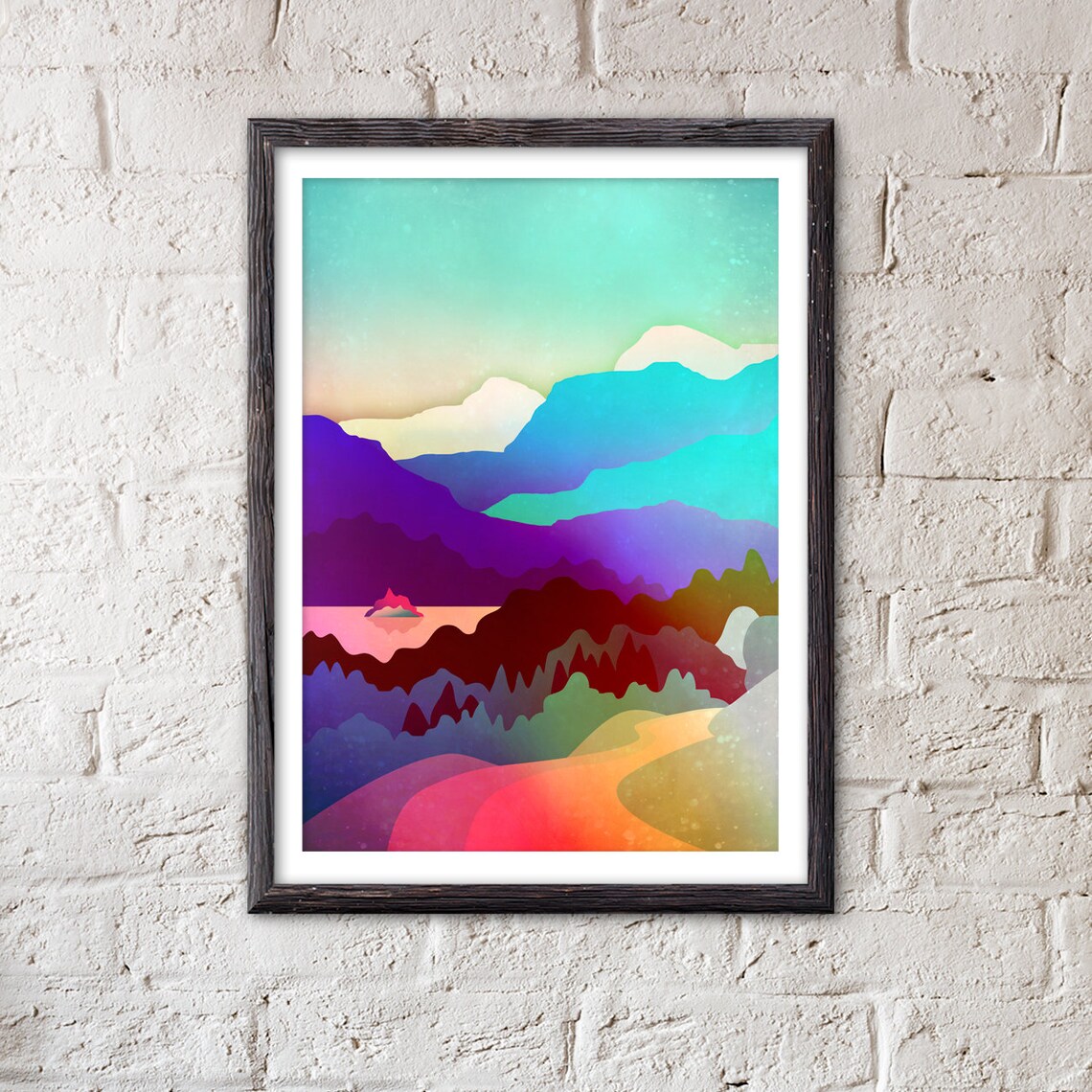 Landscape Print Mountain Print - Image 4