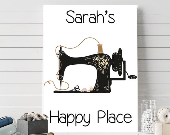 Personalized Craft Room Craft Room Sign Home Decor Sewing Room Decor Craft Room Decor 5x7 8x10 11x14 16x20 Sewing Nook Custom Name