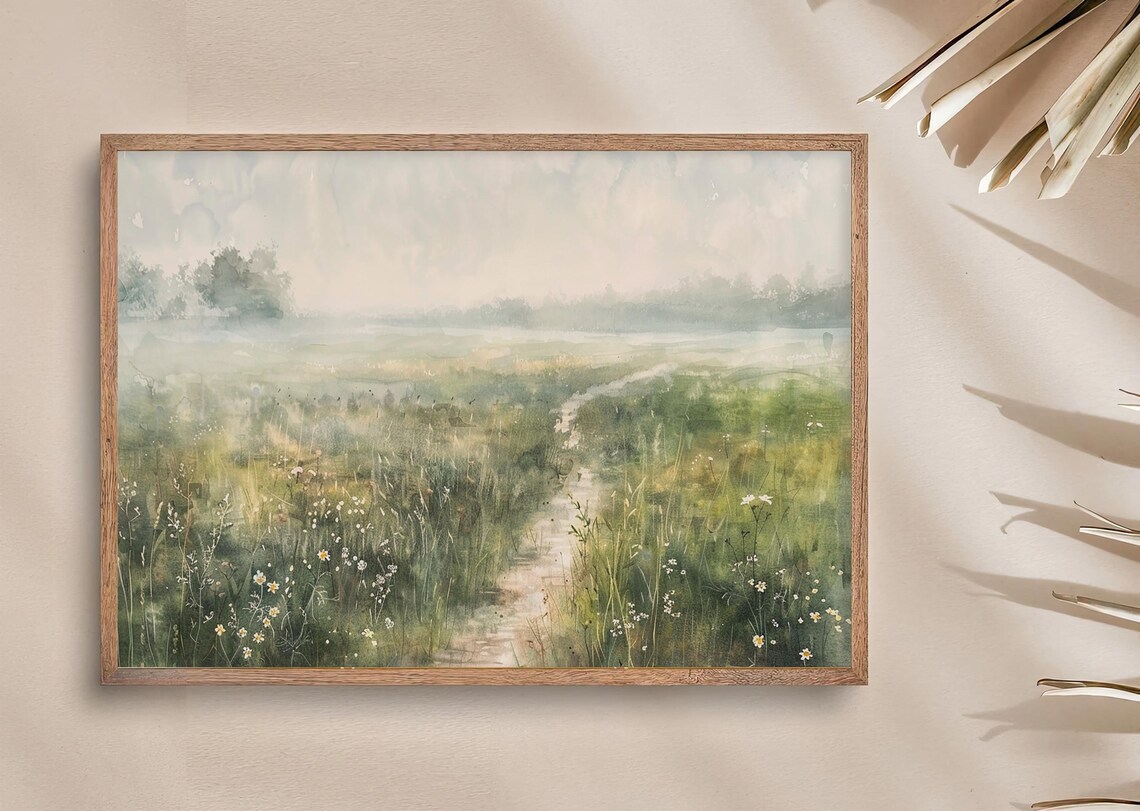 Lancaster County Pennsylvania Watercolor Art Print - Image 4