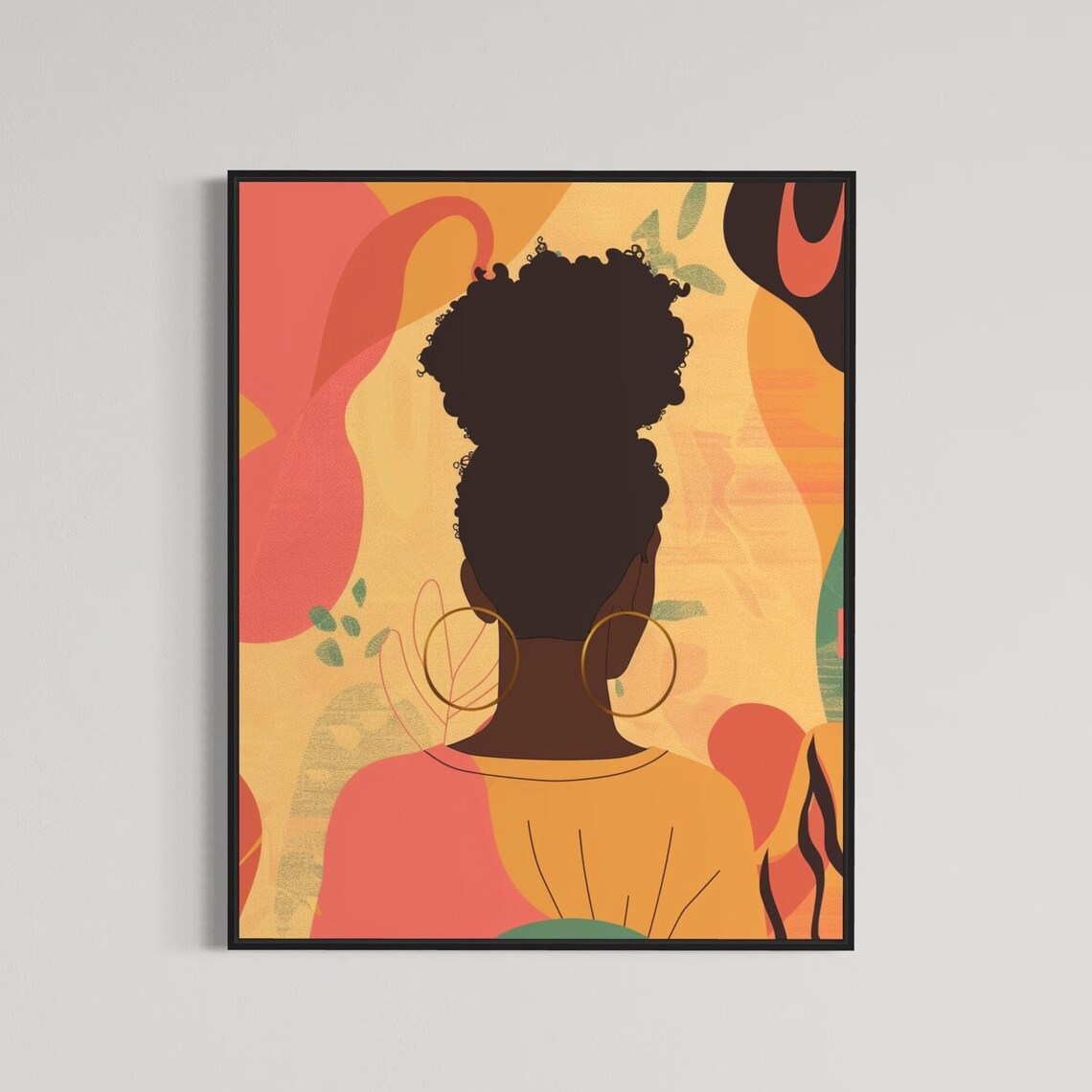 Bold African Woman, Afrocentric Black Excellence
