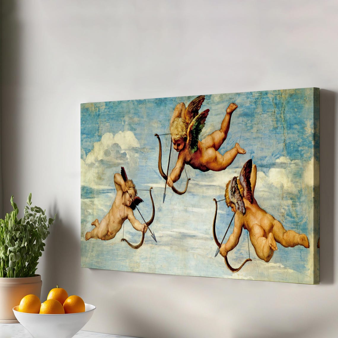 Raphael Triumph Of Galatea Cherubs Detail Renaissance Art Poster