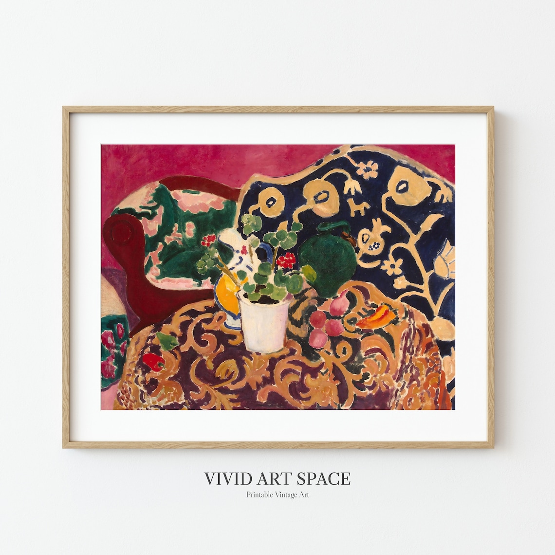 Henri Matisse Spanish Still Life Fauvism Art Print - Image 3