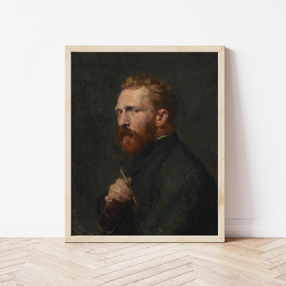 Van Gogh by John Russell, Vintage Portrait Print - Image 3