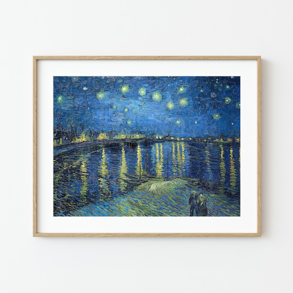 Van Gogh Starry Night Over Rhone Art Print - Image 2