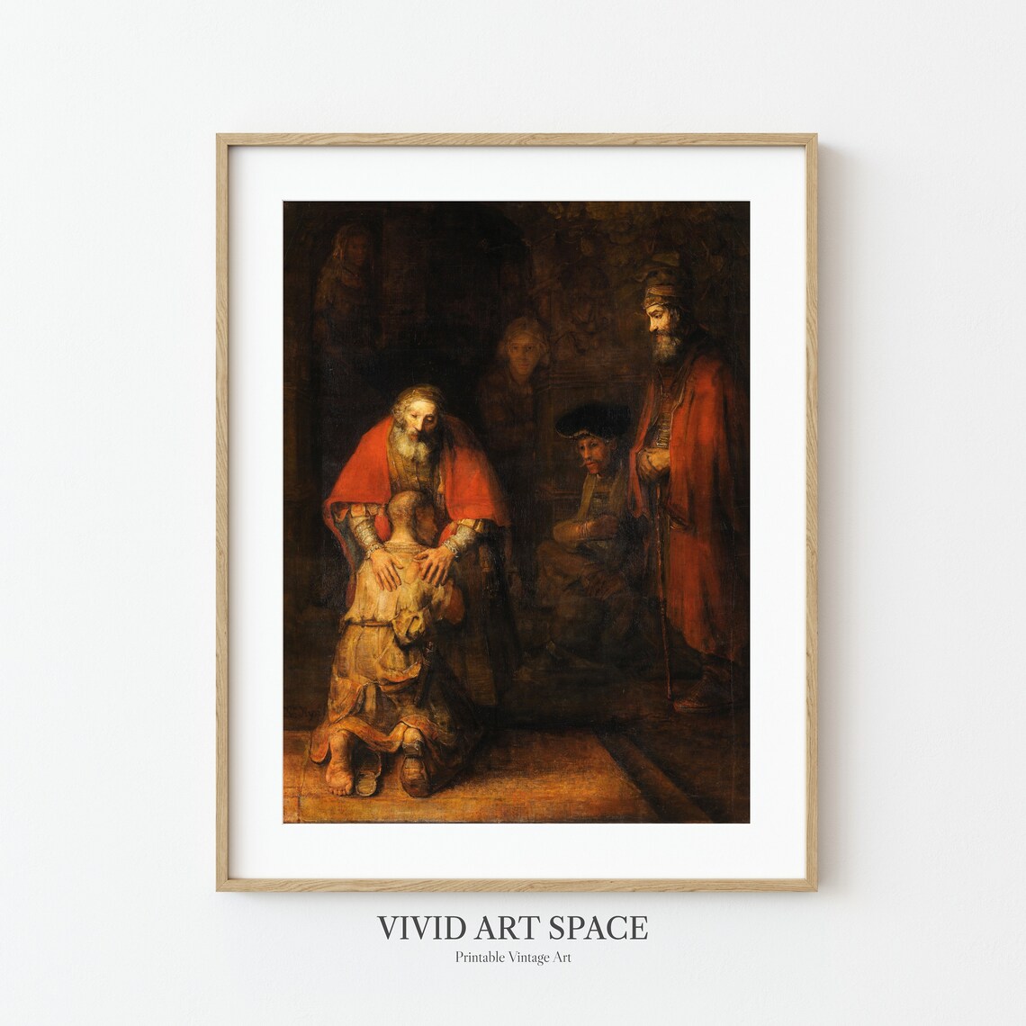Rembrandt Return Of The Prodigal Son Art Print - Image 2