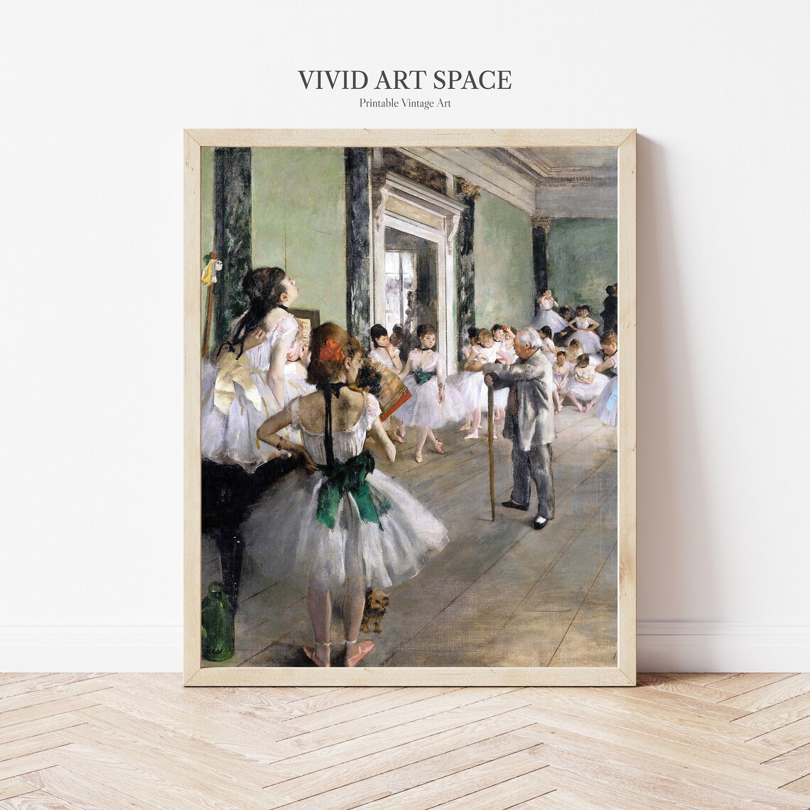 Edgar Degas Ballet Dance Class Impressionist Art Print - Image 2