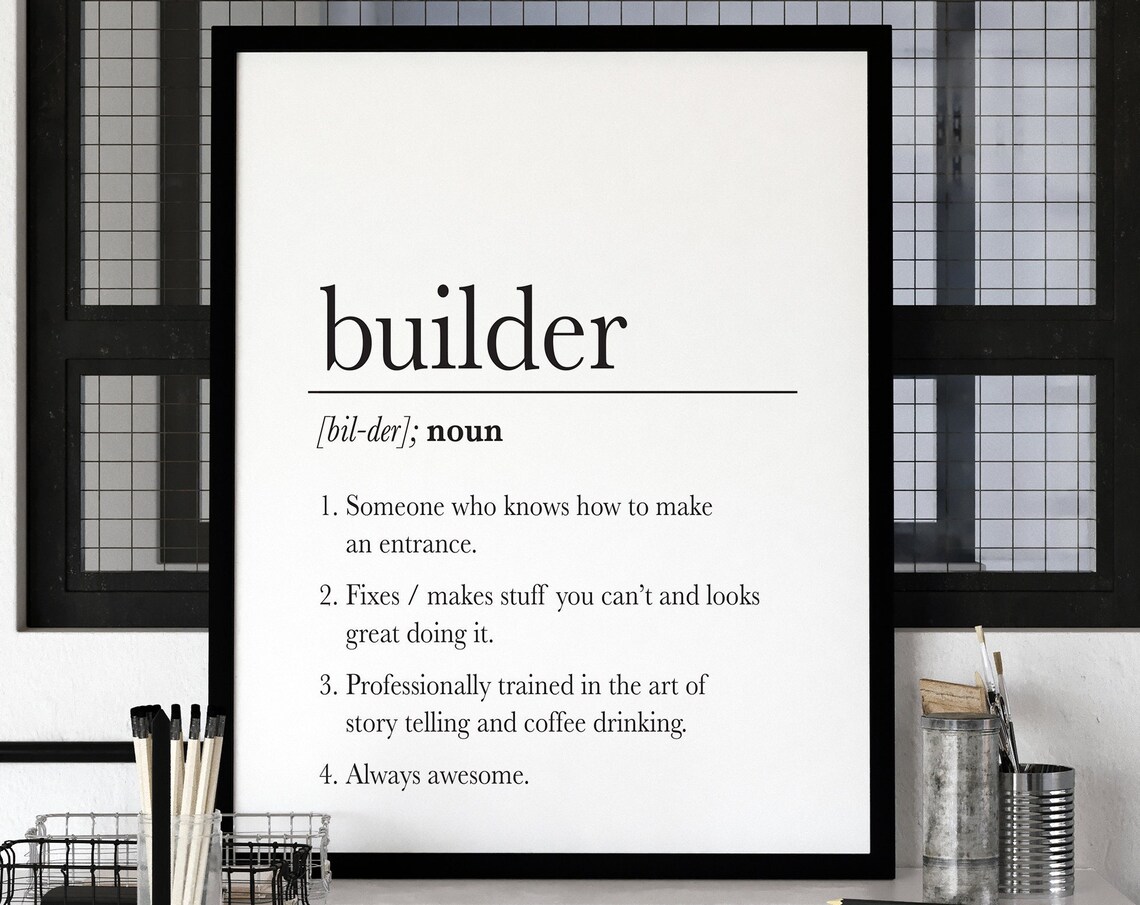 Builder Gift, Tradesman Retirement Gift For Boss