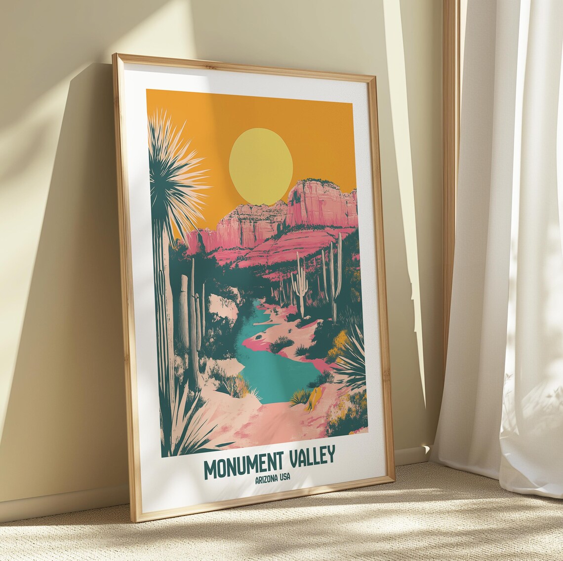 Monument Valley Arizona Usa Desert Art Print - Image 4